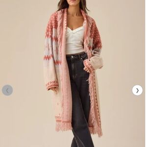Altar'd State AS Revival Maggie Western Fringe Duster M
